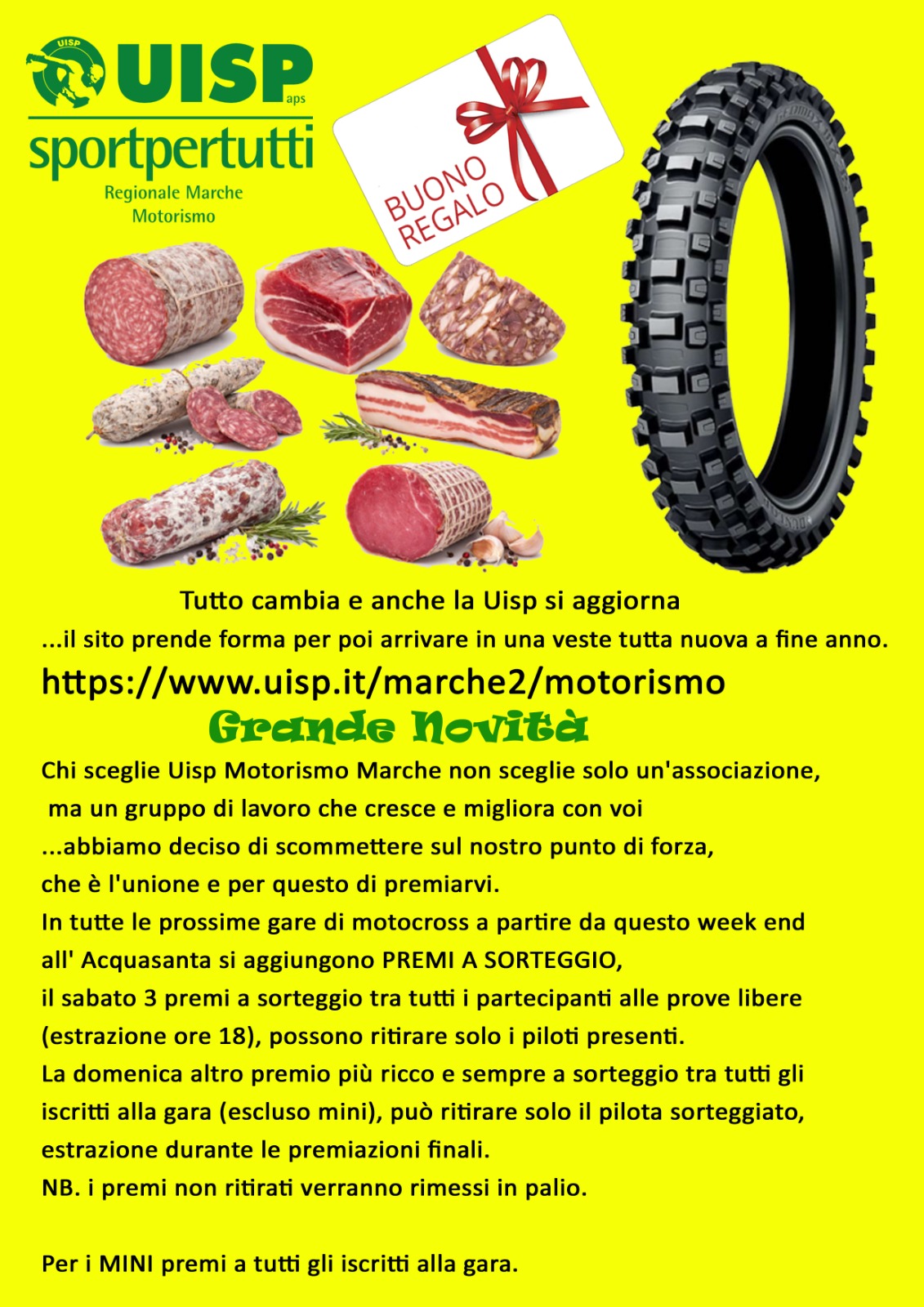 Uisp-buoni regalo